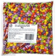Milk Chocolate Beans Retro Classic Sweets 3kg Suitable for Vegetarians